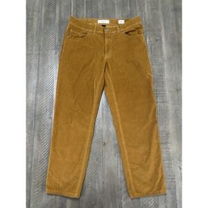BRAX Cooper Fancy EVOLUTION CORDUROY 5-Pocket Pants Mens 32x27? Curry